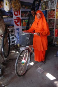 Nun in India receives bike from Ride Earth